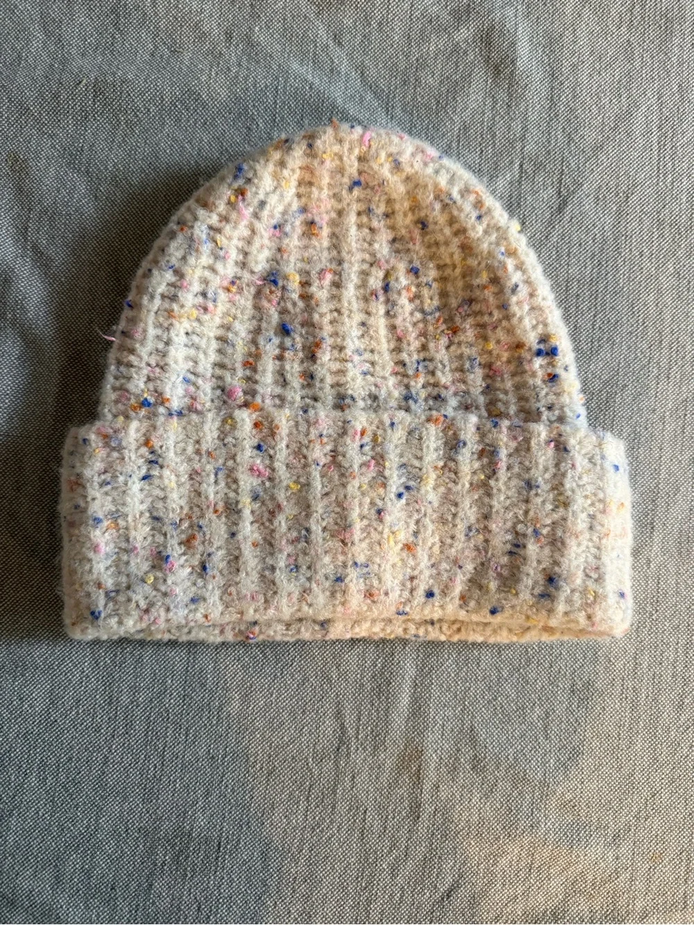 Madewell confetti chunky knit beanie